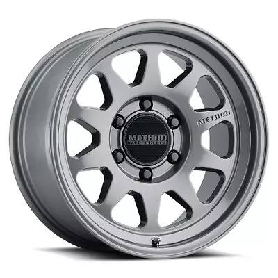 17x8 Method MR316 Gloss Titanium Wheel 6x5.5 (25mm) • $269