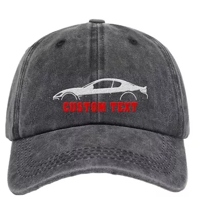 Embroidered Silhouette Hat Made For Masera Granturismo Fan Custom Embroider Hat • $16.74