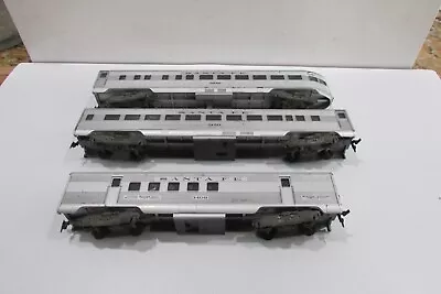 HO Scale Athearn (3) Santa Fe Passenger Cars  • $15.89