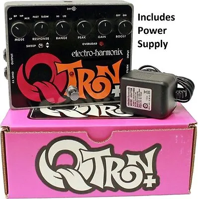 New Electro-Harmonix Q-Tron Plus Envelope Filter Guitar Pedal QTron + EHX • $192.30