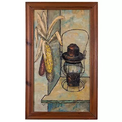 George Cone Still Life Painting 1968 • $480