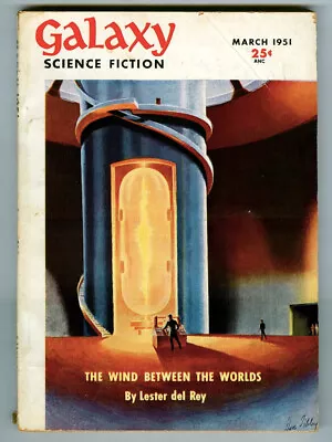 Vintage March 1951 GALAXY SCIENCE FICTION Magazine! Asimov! Del Rey! Simak! • £16.05