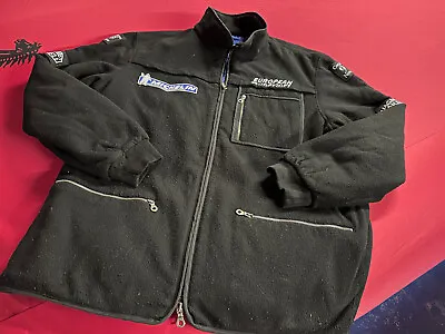 RARE European Minardi F1 Formula 1 Team Issued Fleece Jacket 2001 Size 56 (XL) • £110