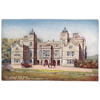 £5.50 • Buy CHARLTON HOUSE Near Malmesbury, Wiltshire, Tuck Oilette Postcard Unused