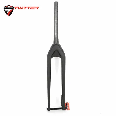 $89.31 • Buy 29er Thru Axle Carbon Fiber BMT Fork 1-1/8 Mountain Bike Front Forks 15*110/100