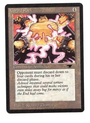 Cursed Rack - Antiquities - NM - MTG - Magic The Gathering • £7.50