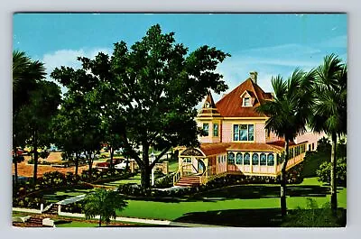 Melbourne FL- Florida Nannie Lee's Strawberry Mansion Antique Vintage Postcard • $7.99