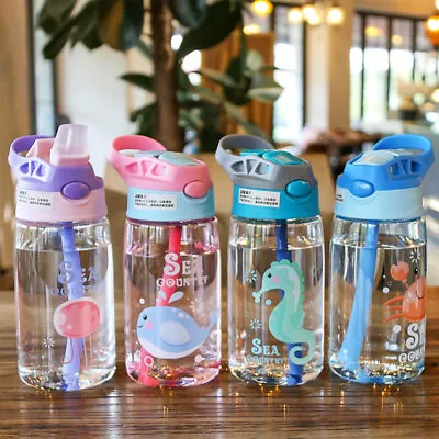 $14.23 • Buy Kids 480ml Water Bottle Range Child Safe Spill Proof Drink Bottle BPA Free