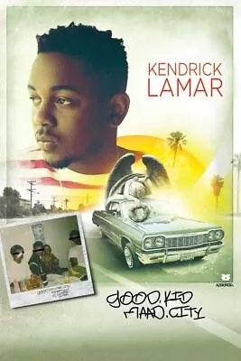 Officially Licensed Kendrick Lamer Good Kid Mad City 24 X 36 Inch Poster • $16.99