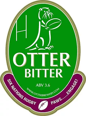 £2.10 • Buy Limited Edition Seasonal Otter Brewery Beer Pump Clips