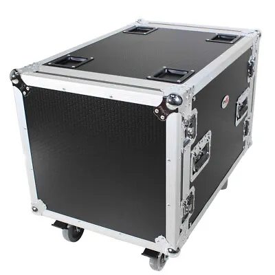 Pro X T-10RSS24 24  Depth Standard 19  10U Rack Case W/ Wheels • $449.95