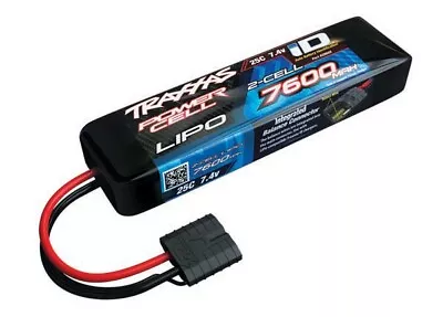 Traxxas 2869X 2S 7.4V 7600mAh 25C LiPo Battery W/ ID Connector FAST PACK -SLASH • $74.90