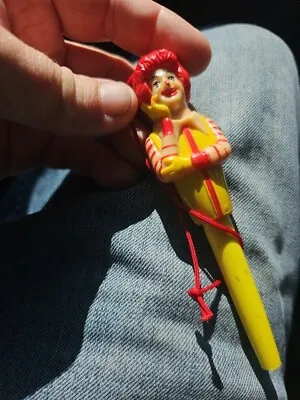 Ronald McDonald Pen VINTAGE 1980 McDonald's Collectible • $6