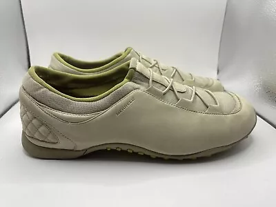 Merrells Meta Stretch Pale Grey Performance Slip On Tennis Shoes Size 10/ EU 41 • $19