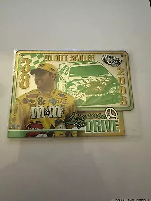 Elliott Sadler Nascar Card Amazing Condition • $2.99