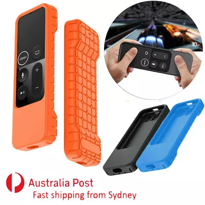 $8.99 • Buy For Apple TV 4K Remote Controller Silicone Case Skin Protector Cover Dustproof