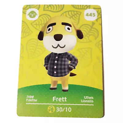 $6.95 • Buy Animal Crossing Series 5 Amiibo Cards New Horizons - Frett 445