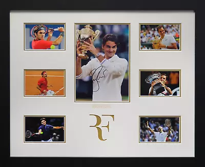£299 • Buy Roger Federer Signed Photo Display