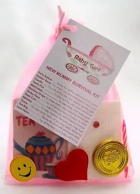 New Mum - Mam - Mummy Survival Kit Baby Shower Gift Favour Keepsake Present PRAM • £3.85