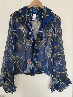 $50 • Buy Kenzo Vintage Blouse  Size 38 Made In France