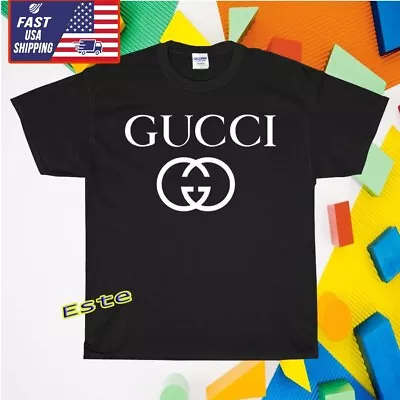 New Shirt Gucci Logo Racing Tee T-shirt Unisex Funny American Usa All Size • $18.99