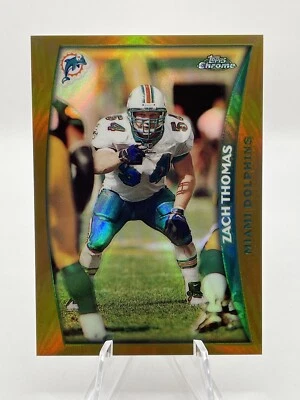 $9.99 • Buy 1998 Topps Chrome Football Zach Thomas Refractor #76 Miami Dolphins