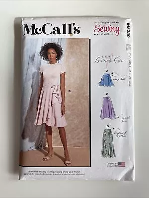 McCalls M8259 Misses Skirt Sewing Pattern Sizes XS To XXL Uncut Preowned • £5