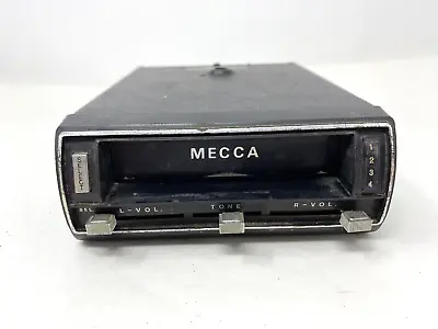 Vintage Mecca 8 Track Car Stereo Made In Japan *FOR PARTS/REPAIR ONLY* • $34.99