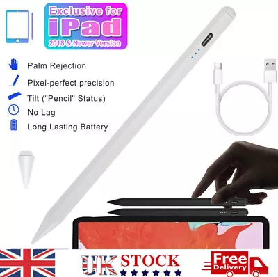 Stylus Pen Pencil For Apple IPad 9th/8th/7th/6th Gen/iPad Pro/mini 6/5/Air Draw • £6.99