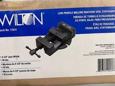 Wilton 11614 4-1/2-Inch Low Profile Milling Machine Vise • $100