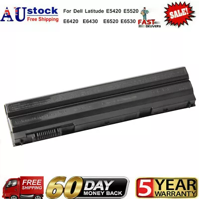 6 Cell Battery For Dell Latitude E5420 E5520 E5530 E6420 E6430 E6520 NHXVW T54FJ • $34.99