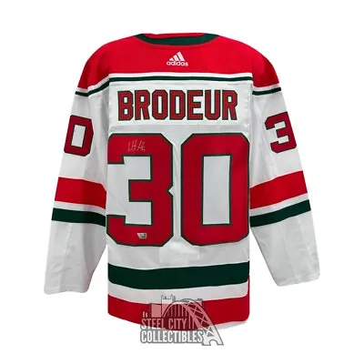 Martin Brodeur Autographed New Jersey Adidas Alternate Hockey Jersey - Fanatics • $359.96