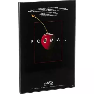 MCS Plastic Format Frame For A 11x17  Photograph Color; Black #12549 • $5.81