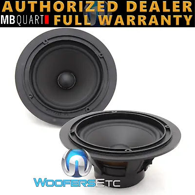 Pair Mb Quart Dwe-130 Car 5.25  90w Made In Germany Midrange 4-ohm Speakers New • $89.99