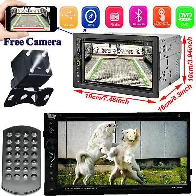 $133.72 • Buy Mirror Link For GPS Car Stereo 2DIN DVD CD A5 System HD Radio Player AM W/Camera