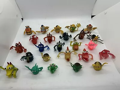 Vintage Rubber Finger Puppet LOT Of 25 Uglies Jiggler Monsters Aliens • $95