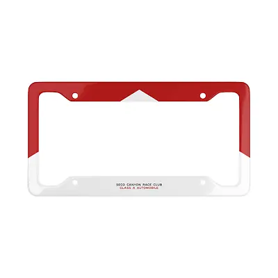 MARLBORO RACING Mk1 Metal License Plate Frame By LA's Seco Canyon RC F1/McLaren • $29