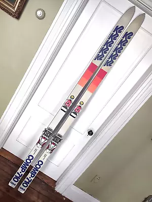 VTG K2 710 Comp 204 Cm Race Skis W/ Marker M4-15 Rotomat Bindings • $225