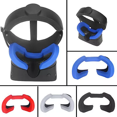 Soft Silicone Light Blocking Eye Mask Cover Pad For Rift S VR Headset BS • $16.48