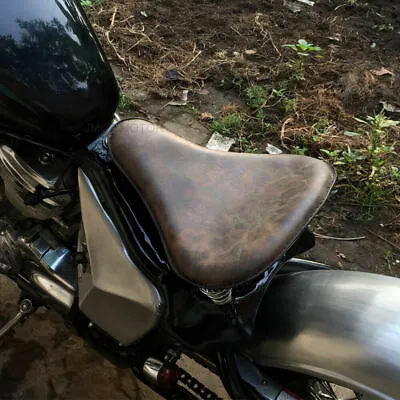 Motorcycle Leather Large Solo Seat Spring Kit For Harley Davidson Bobber Chopper • $65.75