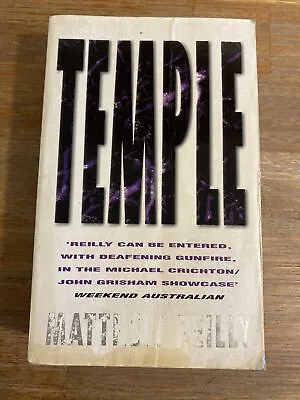 Temple By Matthew Reilly (Paperback 2000) • $16.01