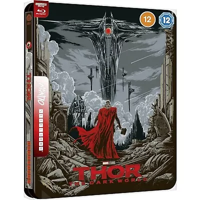 Marvel's Thor The Dark World - 4K Ultra HD Steelbook Blu-Ray UK Release Mondo • £18.97