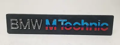 BMW E30 M3 325iS 318i MTech M-Technic Grille Or Trunk Badge Emblem - Repro #2 • $89