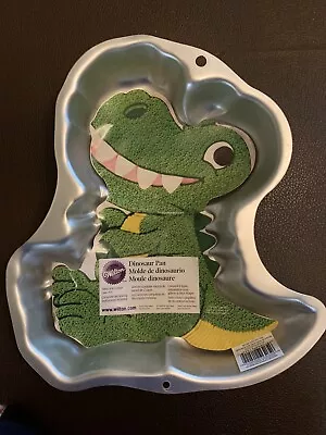 Wilton NEW Baby Dinosaur Cake Pan 2105-1022 T-Rex With Insert & Instructions  • $18.99