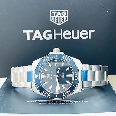 TAG Heuer Aquaracer Blue Dial Men's Watch WAY111C.BA0928 • $829.69
