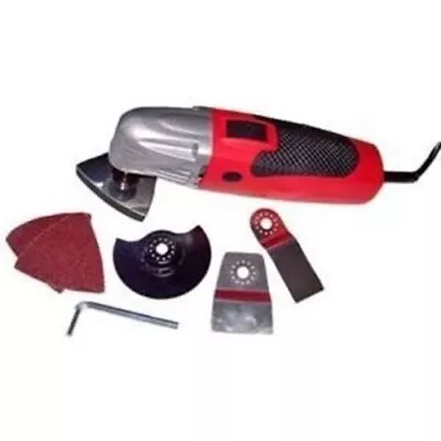 Electric Power Multi Function Vibrating Power Sander Cutter Offset Saw Tool Kit • $68.99