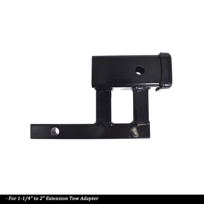 1-1/4  To 2  Extension Tow Adapter Trailer Hitch Receiver Rise-Drop Extender • $26.02