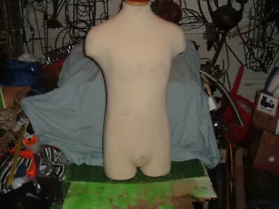 Male Or Female Mannequin Torso Dress Form Sewing   32 1/2  High Solid Body • $70