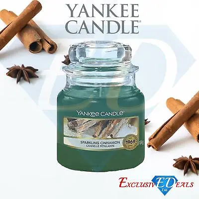 Yankee Candle Medium Sparkling Cinnamon 411g Pure Natural Spice Extract • £13.95