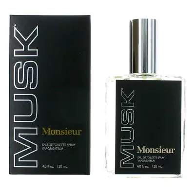 Monsieur Musk By Dana 4 Oz EDT Spray For Men • $21.17